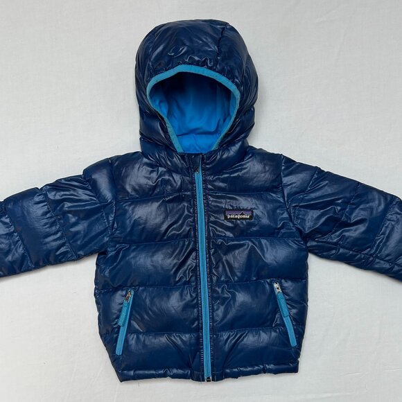 Patagonia Kids Down Sweater Puffer Jacket – Size 12–18 Months - Picture 1 of 3